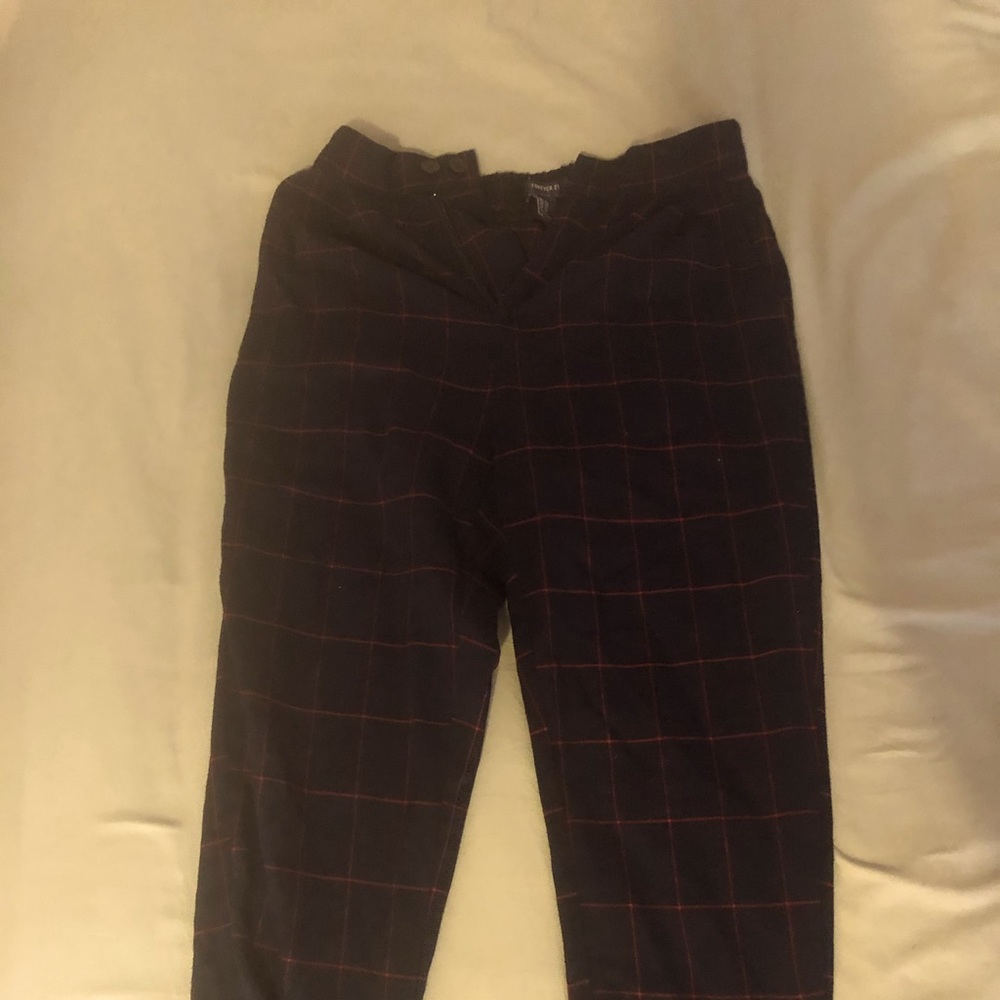 Plaid pants